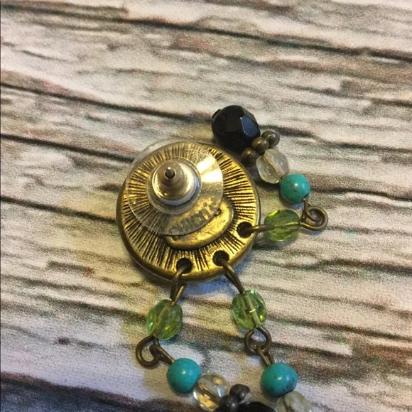 Chico’s Women’s Turquoise Gorgeous Earrings - Picture 2 of 2